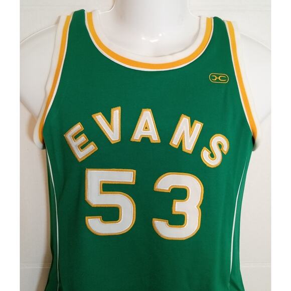 Hardwood Legends Darryl Dawkins Evan High School 1971-1975 Jersey Large - Picture 2 of 5